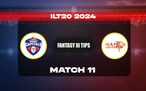Gulf Giants vs Dubai Capitals Head to Head: Key Players and Stats